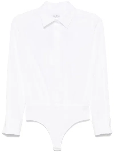 MAX MARA MAX MARA POPLIN BODYSUIT