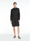 Max Mara Saio Mid-length Dress In Black