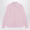 Max Mara Poplin Buttoned Shirt In Pink