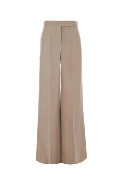Max Mara Powder Pink Organza Rasoio Pant