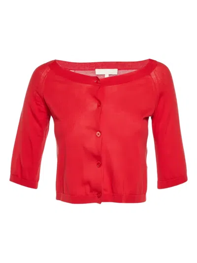Pre-owned Max Mara  Three-quarter Sleeve Cardigan