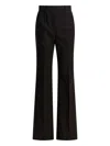 Max Mara Pressed-crease Trousers In Brown