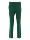 Max Mara David Long Trouser In Green