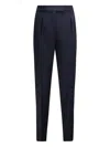 Max Mara Pressed-pleats Trousers In Black