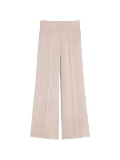 Max Mara Pressed-crease Wide-leg Trousers In Multi