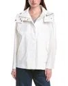 Max Mara Preston Raincoat In White
