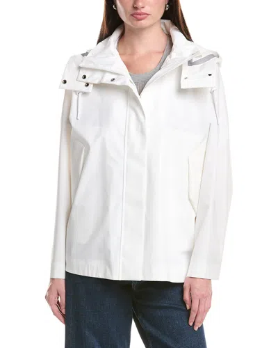 Max Mara Preston Raincoat In White