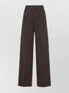 Max Mara Brown Wide Pants In Brown