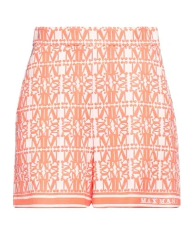 Max Mara Printed Bermuda Shorts In Multi