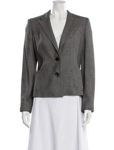 Pre-owned Max Mara Printed Blazer In Multi