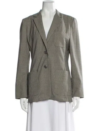 Pre-owned Max Mara Printed Blazer In Multi