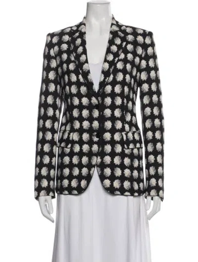 Pre-owned Max Mara Printed Blazer In Multi