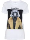 Max Mara Cipria Graphic Print T-shirt In Brown