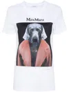 MAX MARA PRINTED COTTON T-SHIRT