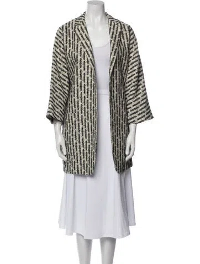 Pre-owned Max Mara Printed Evening Jacket In Neutral