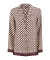 Max Mara 's  Printed Fluid Shirt In Multi