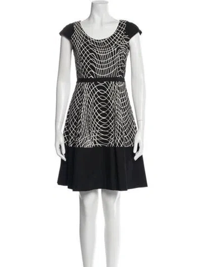 Pre-owned Max Mara Printed Mini Dress In Multi