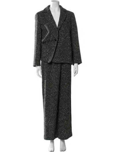 Pre-owned Max Mara Printed Pantsuit In Neutral