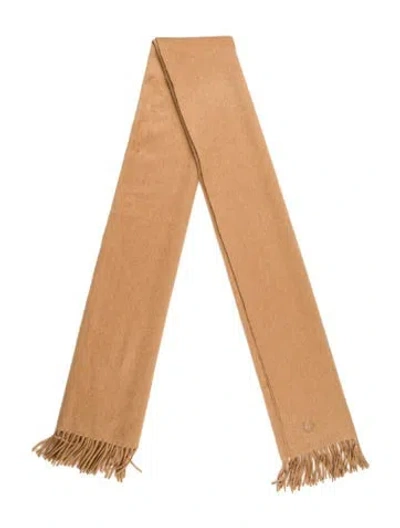 Pre-owned Max Mara Printed Scarf In Brown