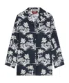 Max Mara Printed Shirt In Black
