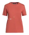 Max Mara Printed Short-sleeve T-shirt In Red
