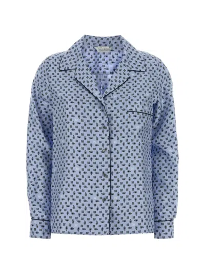 MAX MARA PRINTED SILK DISCO SHIRT