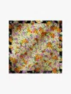 Max Mara Printed Silk Foulard In Pink