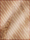 Max Mara Printed Silk Scarf In Rust