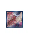 Max Mara Printed Silk Square Scarf In Multi