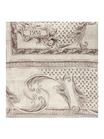 Max Mara Printed Silk Yoke In Multi