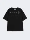Max Mara Printed T-shirt In Black
