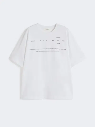 Max Mara Printed T-shirt In White