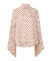 Max Mara Printed Top In Pink