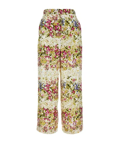 MAX MARA MAX MARA STUDIO ALL-OVER PRINTED WIDE LEG TROUSERS