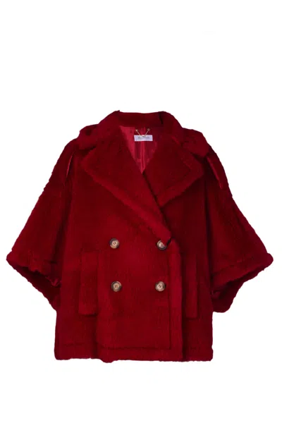Max Mara Puffer Jacket In Red