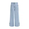Max Mara Pugnale Jeans In Blue