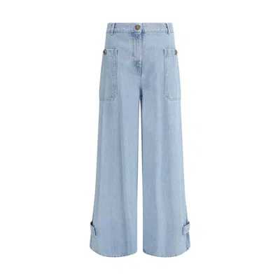 Max Mara Pugnale Jeans In Blue