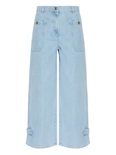 Max Mara Pugnale Jeans In Blue