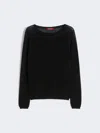 Max Mara Pull Ajusté En Coton Mélangé In Black