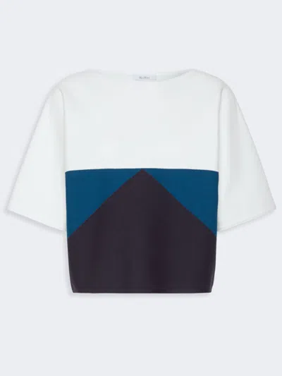 Max Mara Pull Doux En Viscose Stretch In Multi