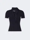 Max Mara Polo Shirt Woman Color Blue