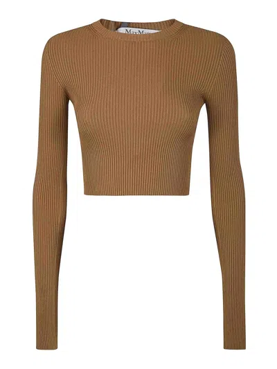 MAX MARA SUÉTER CUELLO REDONDO - BLANCO