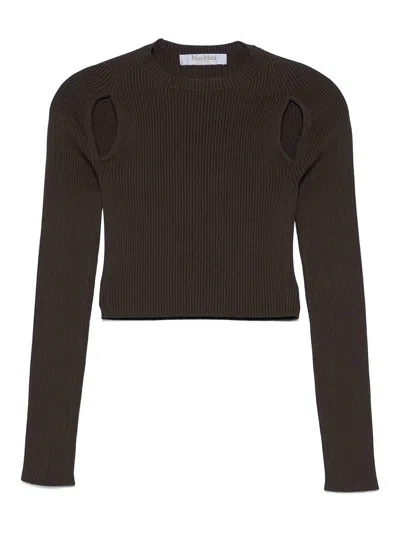 MAX MARA SUÉTER CUELLO REDONDO - BLANCO