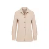 Max Mara Pulvino Taschino Jacket In Neutral