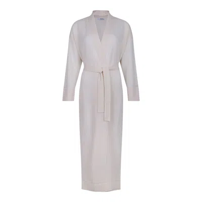 Max Mara Pure Albino Cashmere Sweater In White