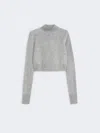 Max Mara Pure Cashmere Sweater In Gray