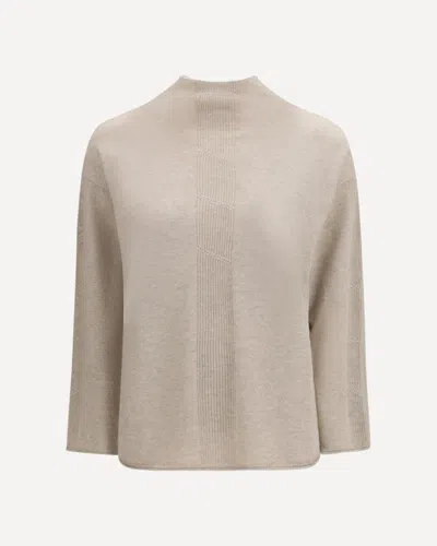 Max Mara Pure Cashmere Sweater In Neutral