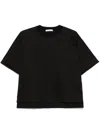 Max Mara Pure T-shirts And Polos Black In Black