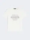 Max Mara Pure Cotton T-shirt In White