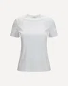 Max Mara Pure Cotton T-shirt In Multi